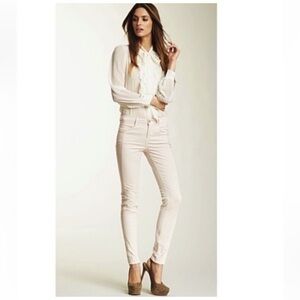 New Light Beige Low Rise Stretchy Jeggings